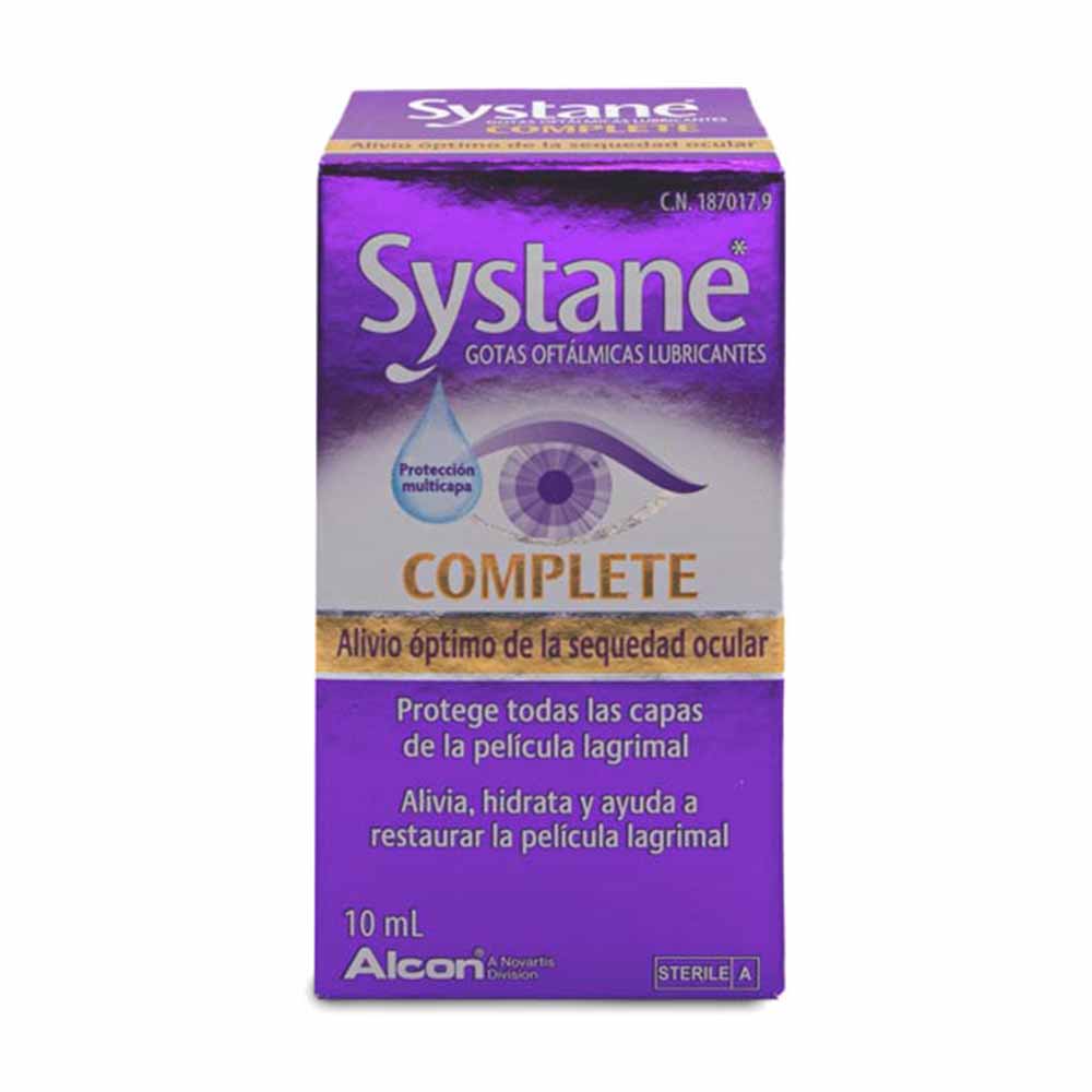 systane complete lagrima artificial para todo tipo de ojo seco
