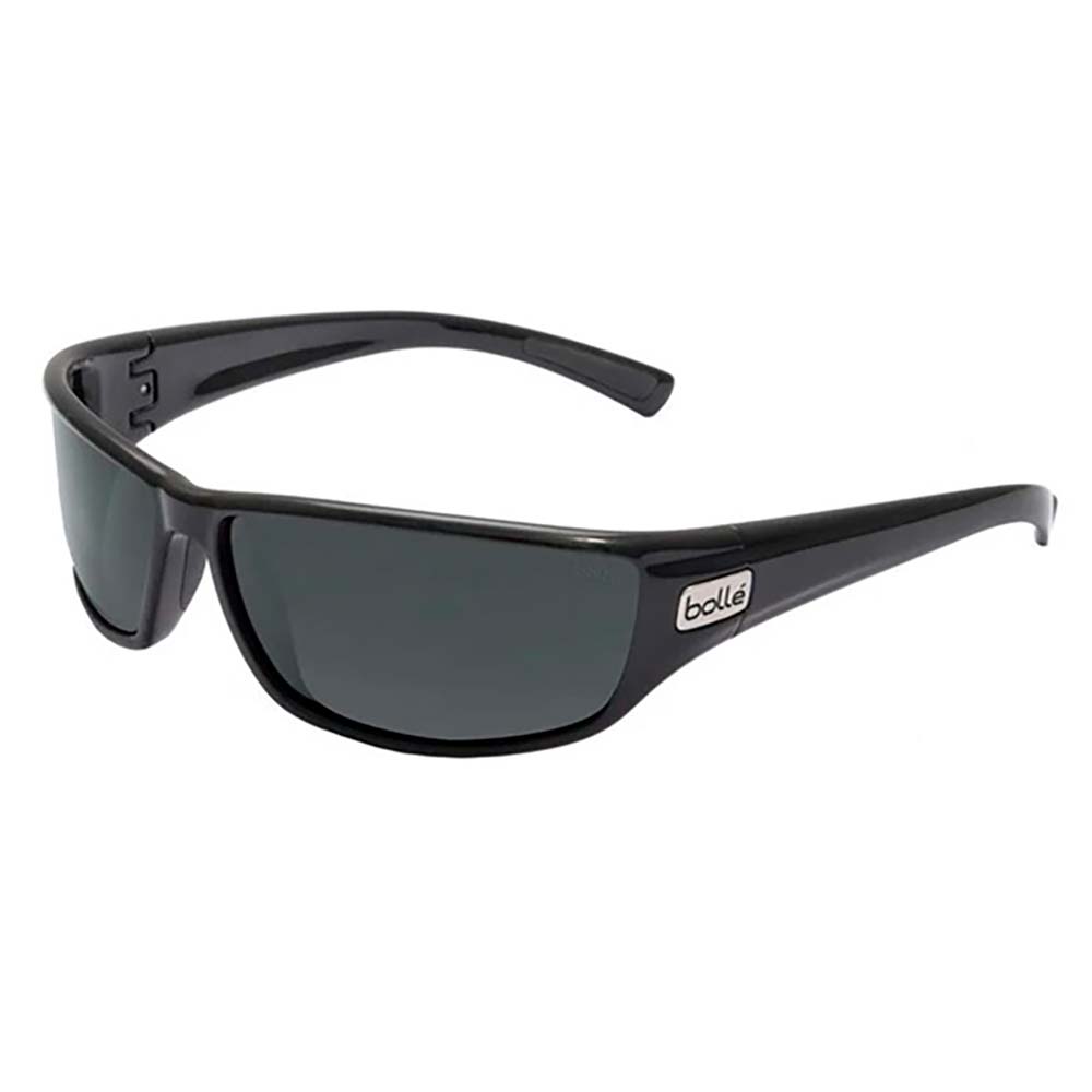 gafa de sol casual de estilo deportivo marca bolle python en color negro brillo